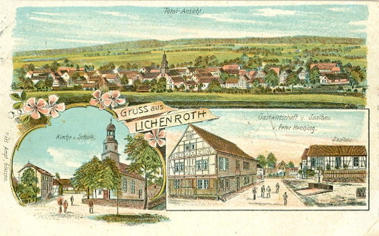 Postkarte von Lichenroth (geschtzt: 1910)